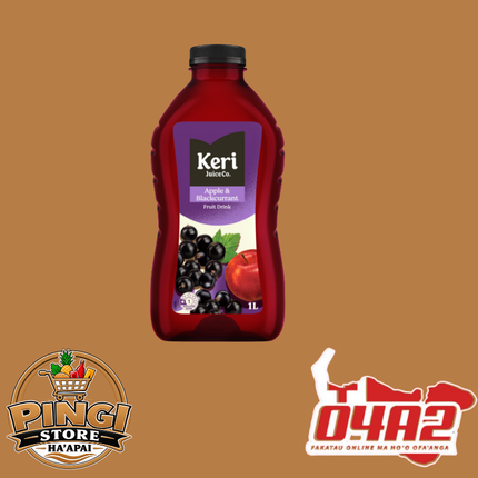 Keri Apple & Blackcurrant 1L - “PICK UP FROM PINGI STORE, HA'APAI"