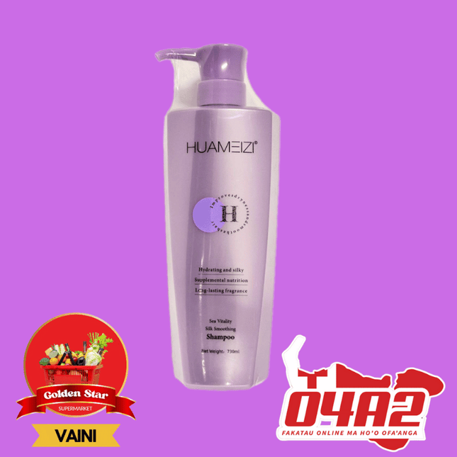 HUAMEIZI Shampoo 730ml - "PICK UP FROM GOLDEN STAR, VAINI TONGATAPU"