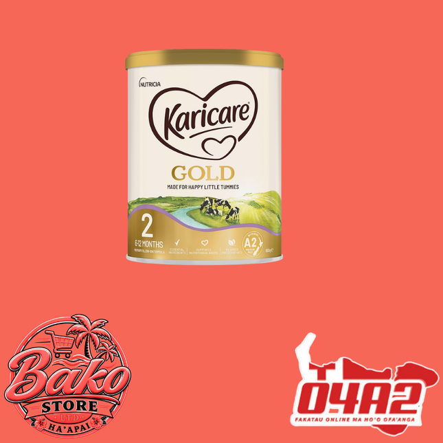 Karicare 2 - 900g - “PICK UP AT BAKO STORE IN PANGAI OR HIHIFO HA’APAI BRANCHES”