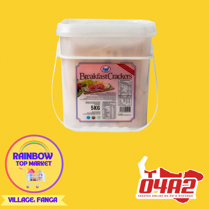 Kanema FMF Breakfast crackers 5kg - ”PICK UP FROM RAINBOW TOP MARKET, FANGA”