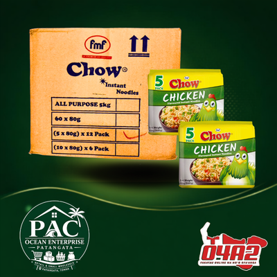 Box of Chow Noodles  - "PICK UP FROM PAC OCEAN ENTERPRISE STORE in PANTAGATA"