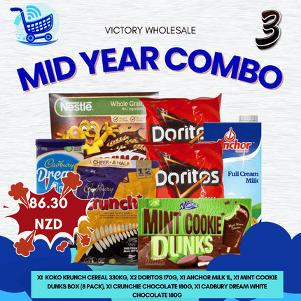Victory Mid Year Combo #3 -  "PICK UP FROM VICTORY SUPERMARKET & WHOLESALE, PAHU"