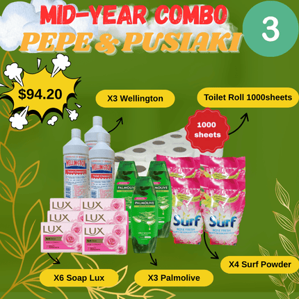 Pepe & Pusiaki Mid-Year Combo#3 - "PICK UP FROM PEPE & PUSIAKI, 'OHONUA, 'EUA"