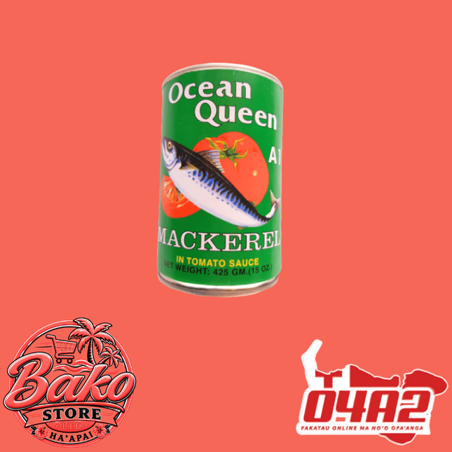 Ocean Queen Tomato (Kapaika) 425g - “PICK UP AT BAKO STORE IN PANGAI OR HIHIFO HA’APAI BRANCHES”
