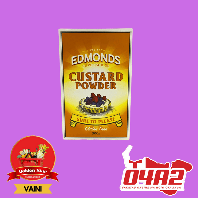 Edmonds Custard Powder 300g - "PICK UP FROM GOLDEN STAR, VAINI TONGATAPU"