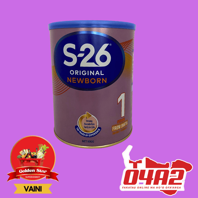 S-26 Infant Formula Orginal Newborn 900g - "PICK UP FROM GOLDEN STAR, VAINI TONGATAPU"