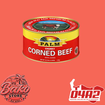 Palm Corned Beef 3lbs - “PICK UP AT BAKO STORE IN PANGAI OR HIHIFO HA’APAI BRANCHES”