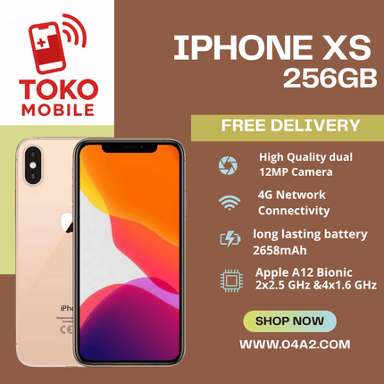 iPhone XS 256GB - “Free Delivery by Toko Mobile”