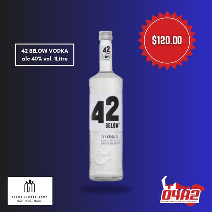 42 Below 21+ ONLY - "PICK UP FROM ATLAS LIQUOR, HA'ATEIHO"