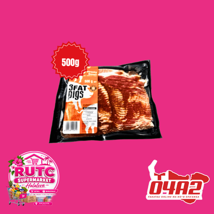 Bacon 500g - “PICK UP FROM RUTC SUPERMARKET, HALALEVA”