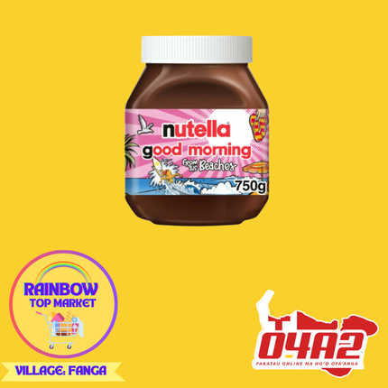 Nutella 750g - ”PICK UP FROM RAINBOW TOP MARKET, FANGA”
