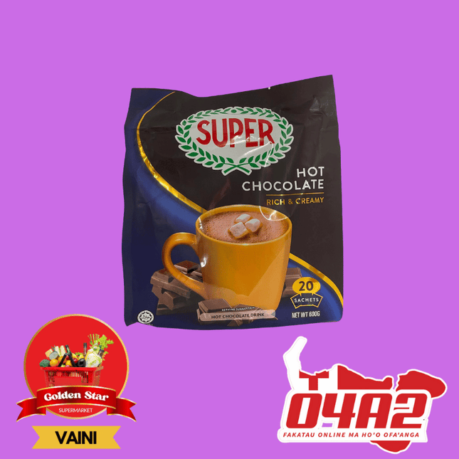 Super Hot Chocolate 600g - "PICK UP FROM GOLDEN STAR, VAINI TONGATAPU"
