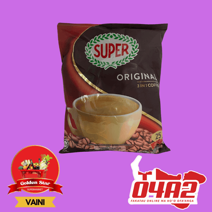 Super Original 3 in 1 Coffee Mix 450g - "PICK UP FROM GOLDEN STAR, VAINI TONGATAPU"