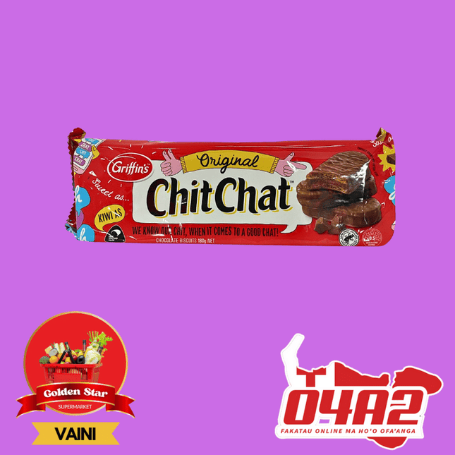 Chit Chat 180g  - "PICK UP FROM GOLDEN STAR, VAINI TONGATAPU"