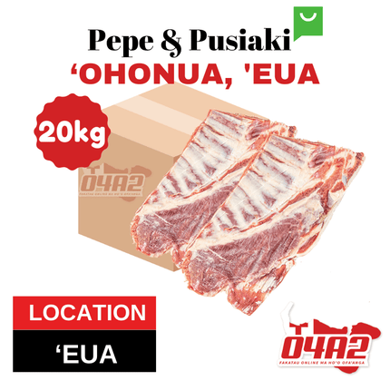 Sipi Talavou Kapakapa (Lamb Pure Flap Frozen) 20kg - "PICK UP FROM PEPE & PUSIAKI, 'OHONUA, 'EUA"