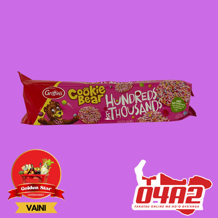 Cookie Bear Hundres & Thousand 200g  - "PICK UP FROM GOLDEN STAR, VAINI TONGATAPU"