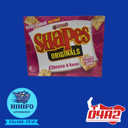 Shapes Cheese & Bacon - “PICK UP FROM HIHIFO SUPERMARKET, FO’UI”