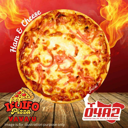 Ham & Cheese  - "PICK UP FROM IFOIFO PIZZA AT NEIAFU I MUI HE CUSTOMS I UAFU"