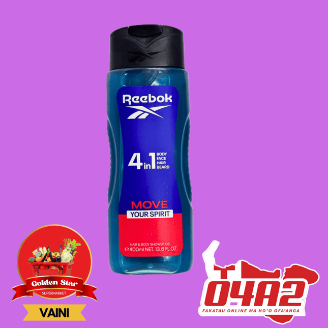 Reebok 4in1 400ml - "PICK UP FROM GOLDEN STAR, VAINI TONGATAPU"