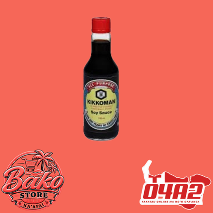 Kikoman Sauce 148ml - “PICK UP AT BAKO STORE IN PANGAI OR HIHIFO HA’APAI BRANCHES”