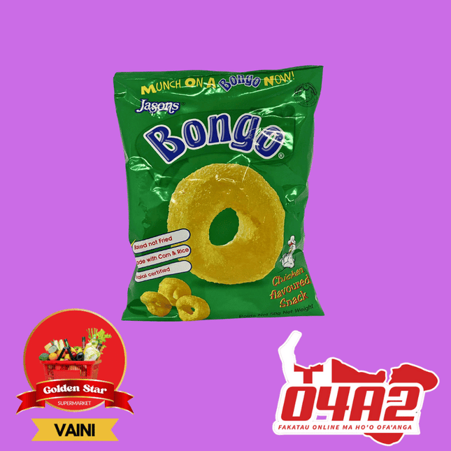 Bongo Chicken Flavor 50g - "PICK UP FROM GOLDEN STAR, VAINI TONGATAPU"
