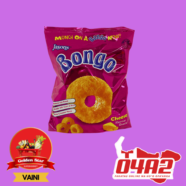 Bongo Cheese Flavor 50g - "PICK UP FROM GOLDEN STAR, VAINI TONGATAPU"