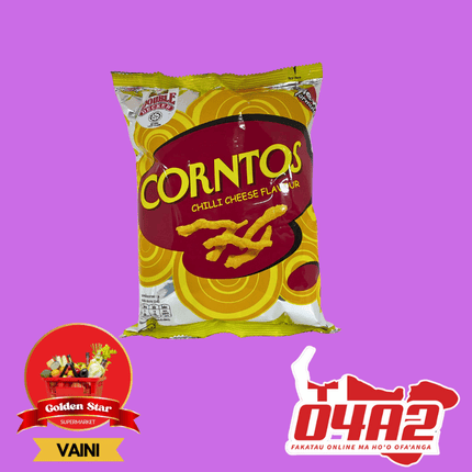 Corntos Chilli Cheese Flavor - "PICK UP FROM GOLDEN STAR, VAINI TONGATAPU"