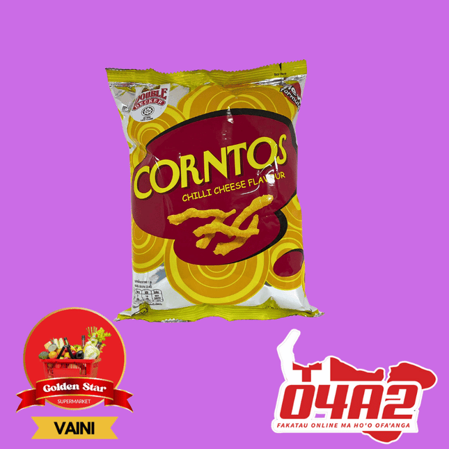 Corntos Chilli Cheese Flavor - "PICK UP FROM GOLDEN STAR, VAINI TONGATAPU"