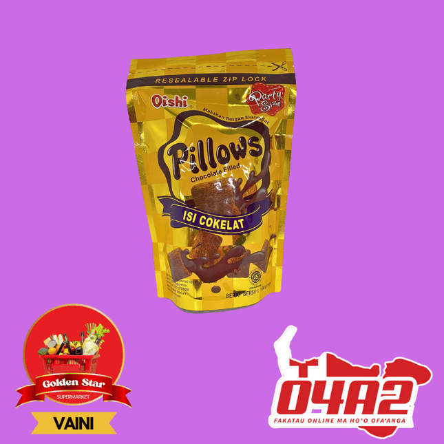 Pillows Chocolate Filled - "PICK UP FROM GOLDEN STAR, VAINI TONGATAPU"