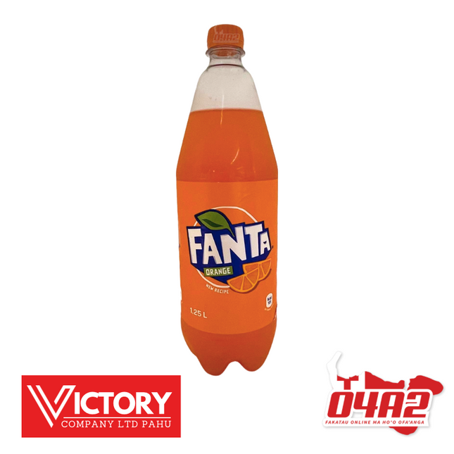 Fanta Orange Drink 1.25ltr - "PICK UP FROM VICTORY SUPERMARKET & WHOLESALE, PAHU"