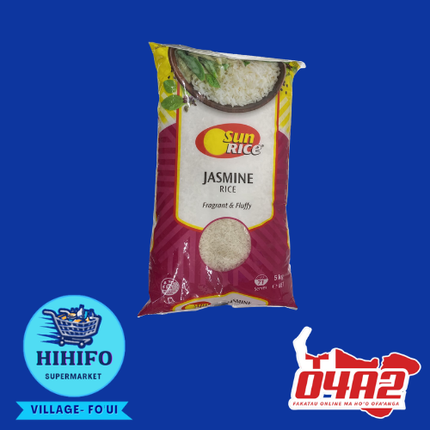 Jasmine Rice 5kg - “PICK UP FROM HIHIFO SUPERMARKET, FO’UI”