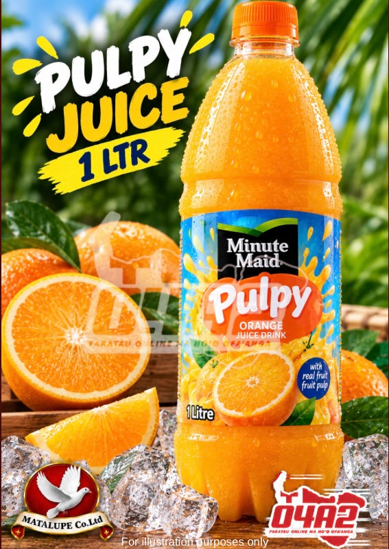 Pulpy Juice 1L - “PICK UP FROM MATALUPE COMPANY LTD MAILETAHA NUKUALOFA”