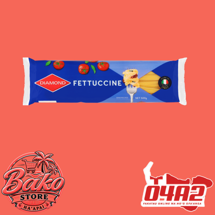 Diamond Fettuccine Pasta 500g - “PICK UP AT BAKO STORE IN PANGAI OR HIHIFO HA’APAI BRANCHES”