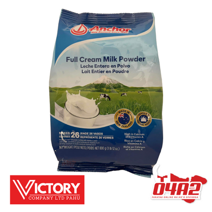 Full Cream Milk Powder 800g - “PICK UP FROM VICTORY SUPERMARKET & WHOLESALE, PAHU"