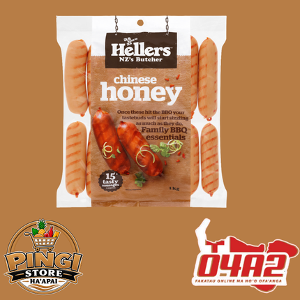 Hellers Chinese Honey 1kg - “PICK UP FROM PINGI STORE, HA'APAI"