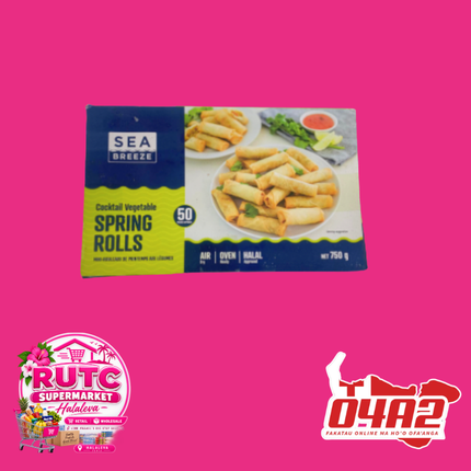 Frozen Spring Rolls 75og - “PICK UP FROM RUTC SUPERMARKET, HALALEVA”