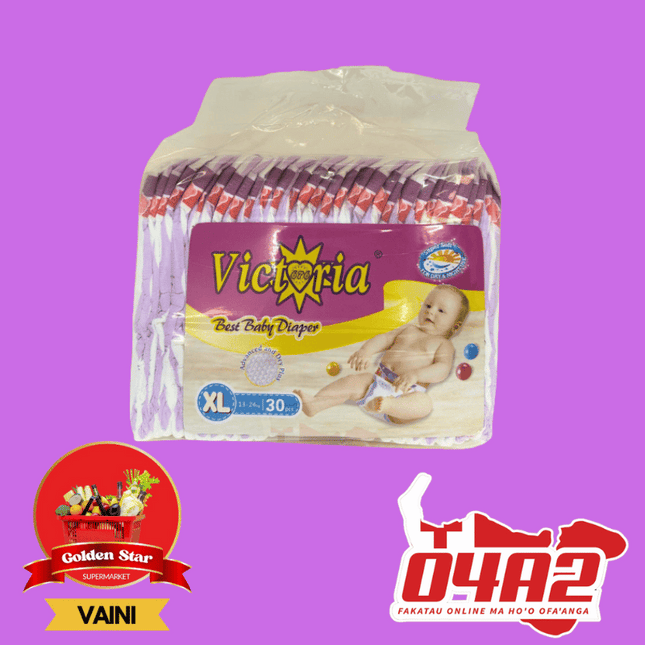 Victoria Diaper XL - "PICK UP FROM GOLDEN STAR, VAINI TONGATAPU"