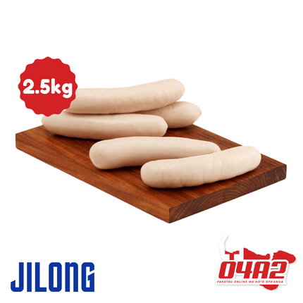 NZ Precooked Sausages - 2.5kg - "PICK UP FROM JILONG WHOLESALE AT HA'AMOKO"