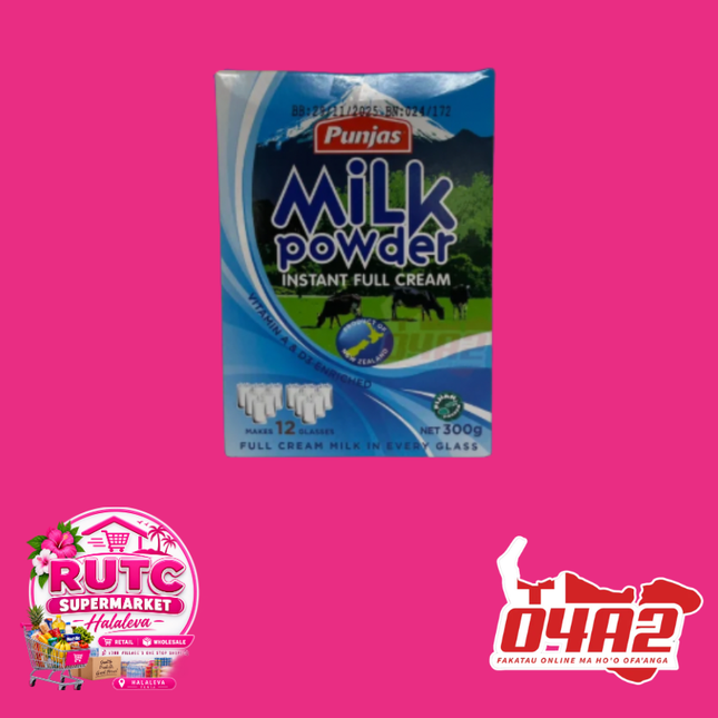 Punjas Milk Powder 450g  - “PICK UP FROM RUTC SUPERMARKET, HALALEVA”