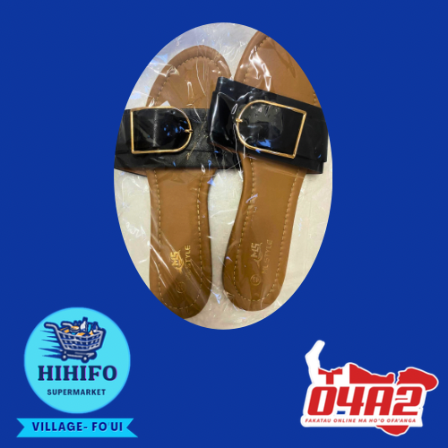 Black Girls Shoes (Senitolo ‘Uli’uli) - PICK UP FROM HIHIFO SUPERMARKET, FO'UI"
