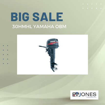 Yamaha 2 Stroke Outboard Motor 30HMHL - "PICK UP FROM EM JONES NUKU'ALOFA"