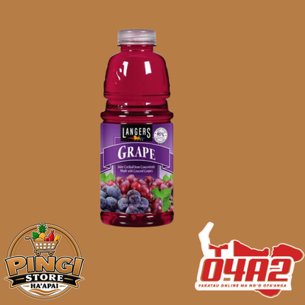 Langers Grape Drink 946ml - “PICK UP FROM PINGI STORE, HA'APAI"