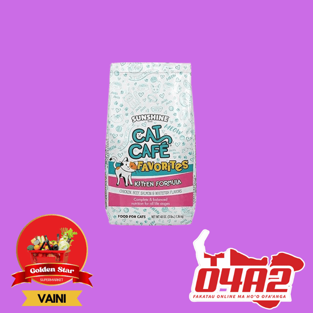 Cat Cafe Favourites - "PICK UP FROM GOLDEN STAR, VAINI TONGATAPU"