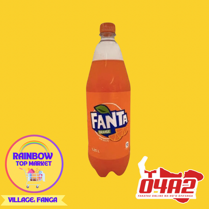 Fanta Orange 1.25L - PICK UP FROM RAINBOW TOP MARKET IN FANGA