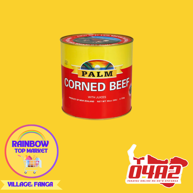 Palm Corned Beef 6lbs - “PICK UP FROM RAINBOW TOP MARKET IN FANGA”