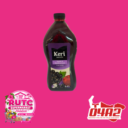 Keri Apple & Blackcurrant Juice 2Ltr - “PICK UP FROM RUTC SUPERMARKET, HALALEVA”