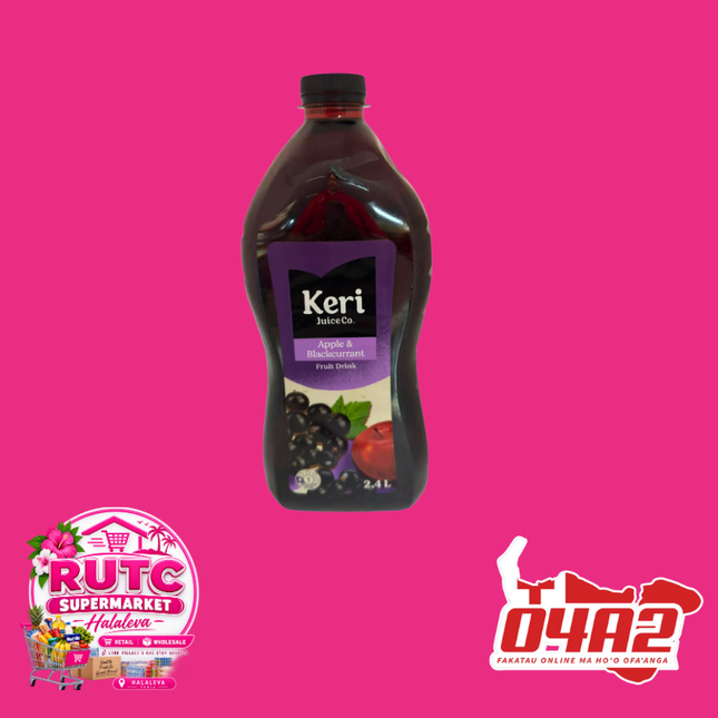 Keri Apple & Blackcurrant Juice 2Ltr - “PICK UP FROM RUTC SUPERMARKET, HALALEVA”