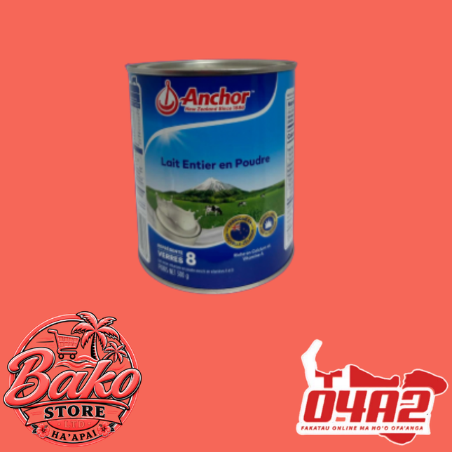 Anchor Milk Powder 800g - “PICK UP AT BAKO STORE IN PANGAI OR HIHIFO HA’APAI BRANCHES”