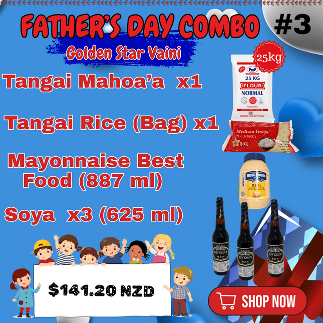 Golden Star Father’s Day Combo #3 - "PICK UP FROM GOLDEN STAR, VAINI TONGATAPU"