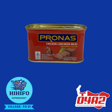Pronas Corned Chicken 198g - “PICK UP FROM HIHIFO SUPERMARKET, FO’UI”